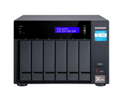Dysk sieciowy QNAP Serwer NAS TVS-672X-i5-8G 6-bay Intel Core i5-8400T 8GB